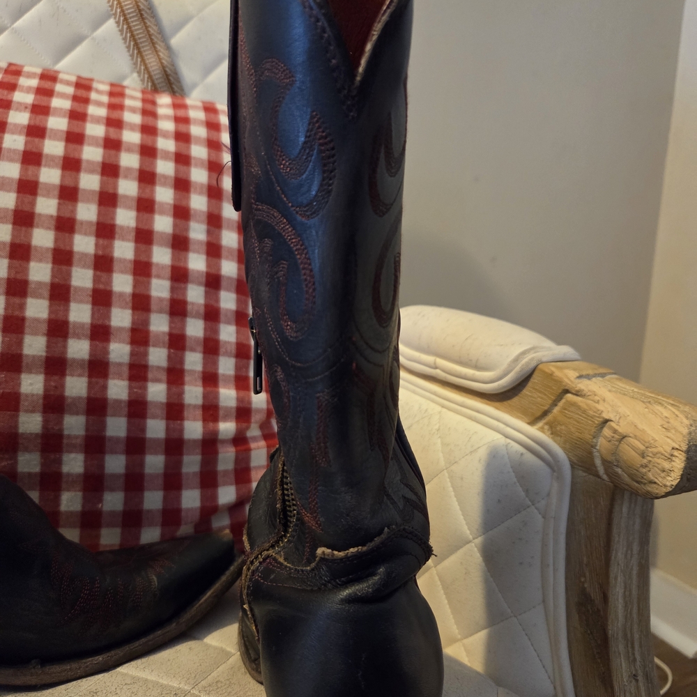 Freebird Wilson Womens' Western/ Cowgirl Leather Boots - Picture 6 of 11